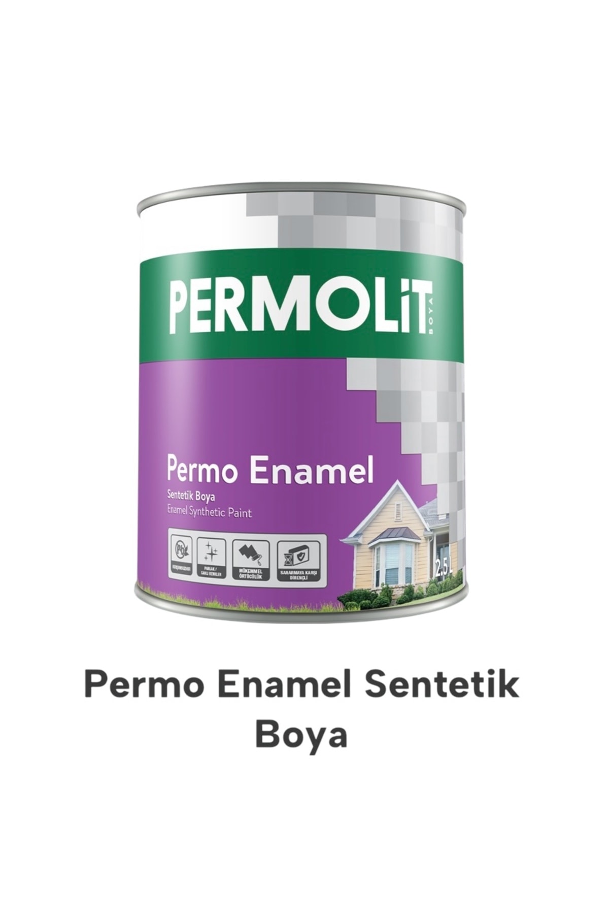 PERMOLİT SENTETİK YAĞLI BOYA 0,75LT