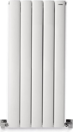 900 x 395 mm Lilac Dikey Beyaz Alüminyum Radyatör Standart Bağlantı