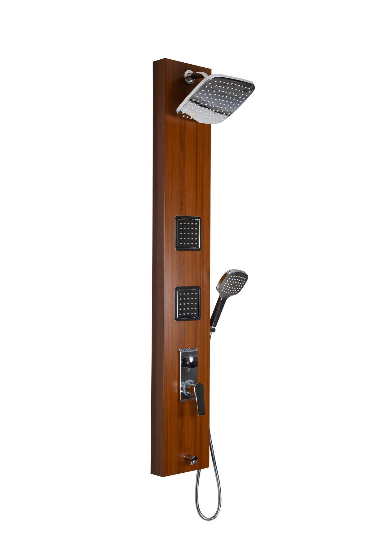 Sam Nil Duş Paneli Ağaç-teak ,duş Kolonu, Robot Duş, Duş, Dikey Jakuzi
