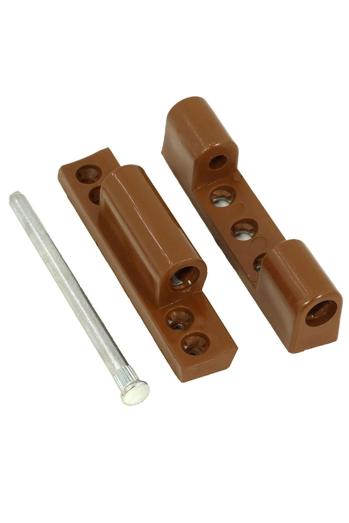 Pvc Pimapen Pencere Menteşesi Metal 75 Mm Açık Kahverengi - Mobilya Menteşeleri