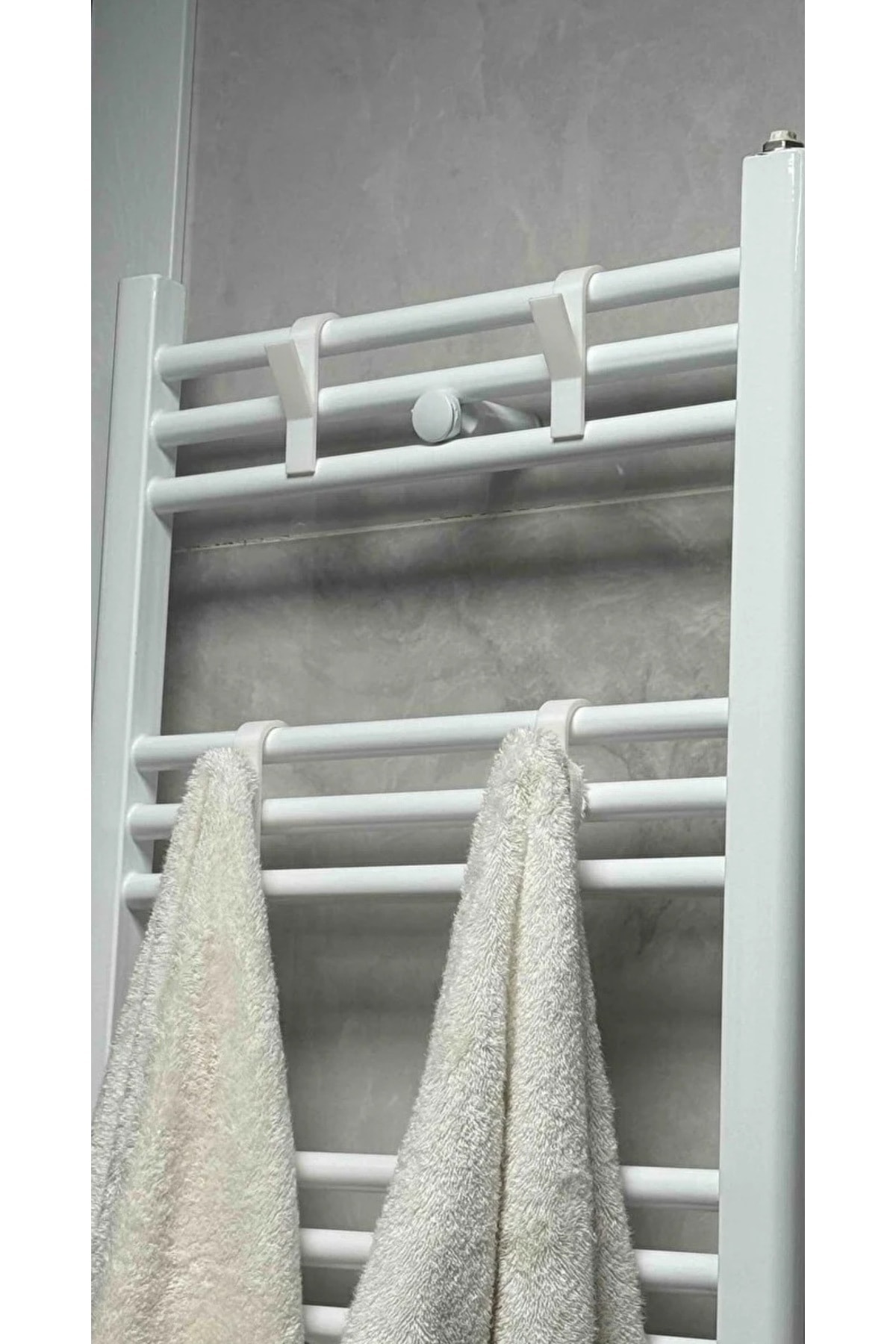 Banyo Havlupan Askı Aparatı (2adet) – Pratik ve Dayanıklı Havlu Askısı, Kolay Montaj