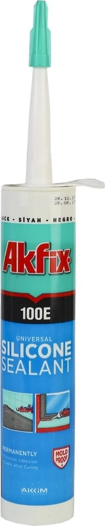 100E Silikon Siyah 280 ml