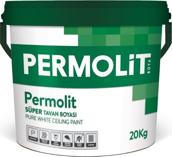 Permolit Süper Tavan Boyası 20 kg