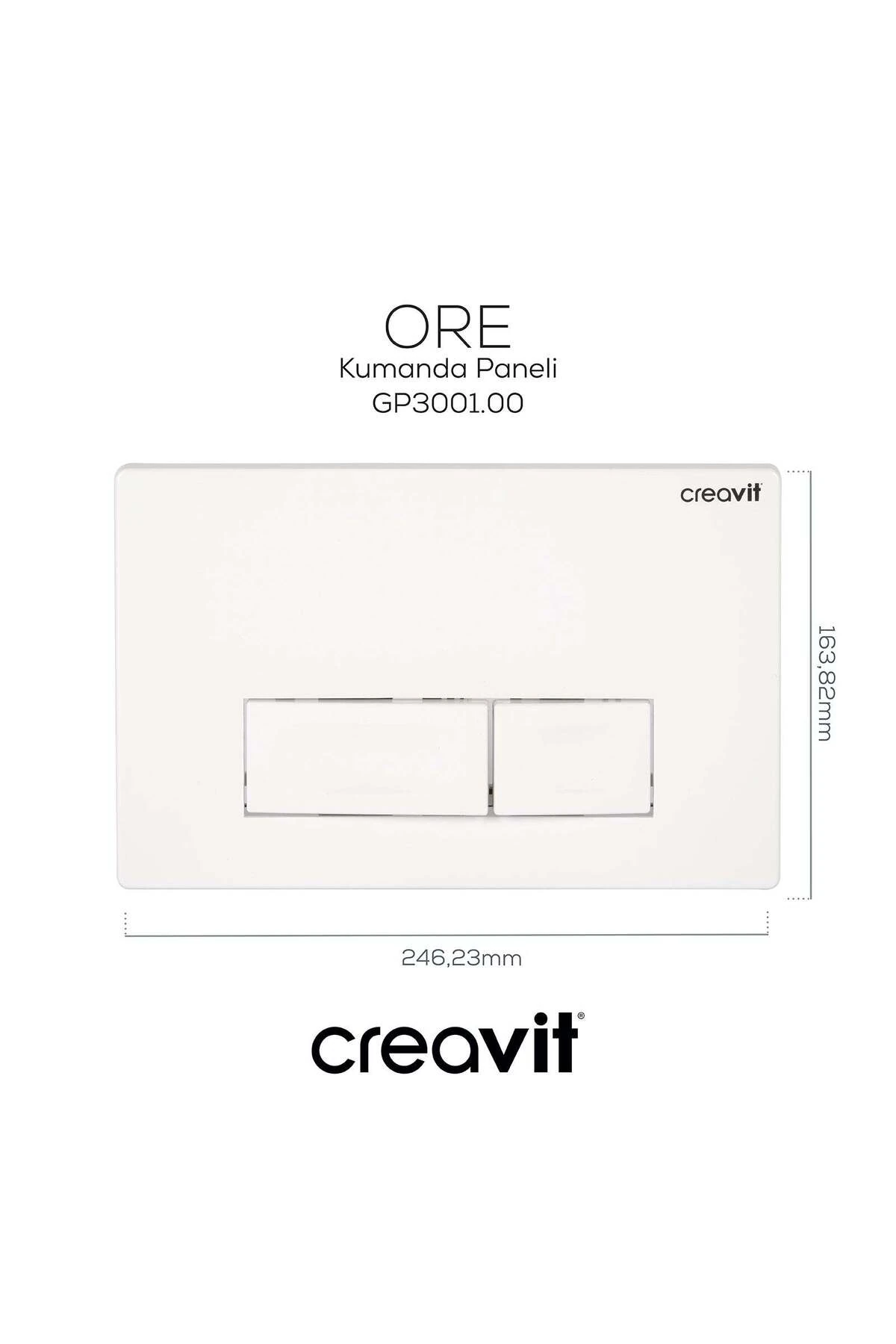 Ore Beyaz Kumanda Paneli