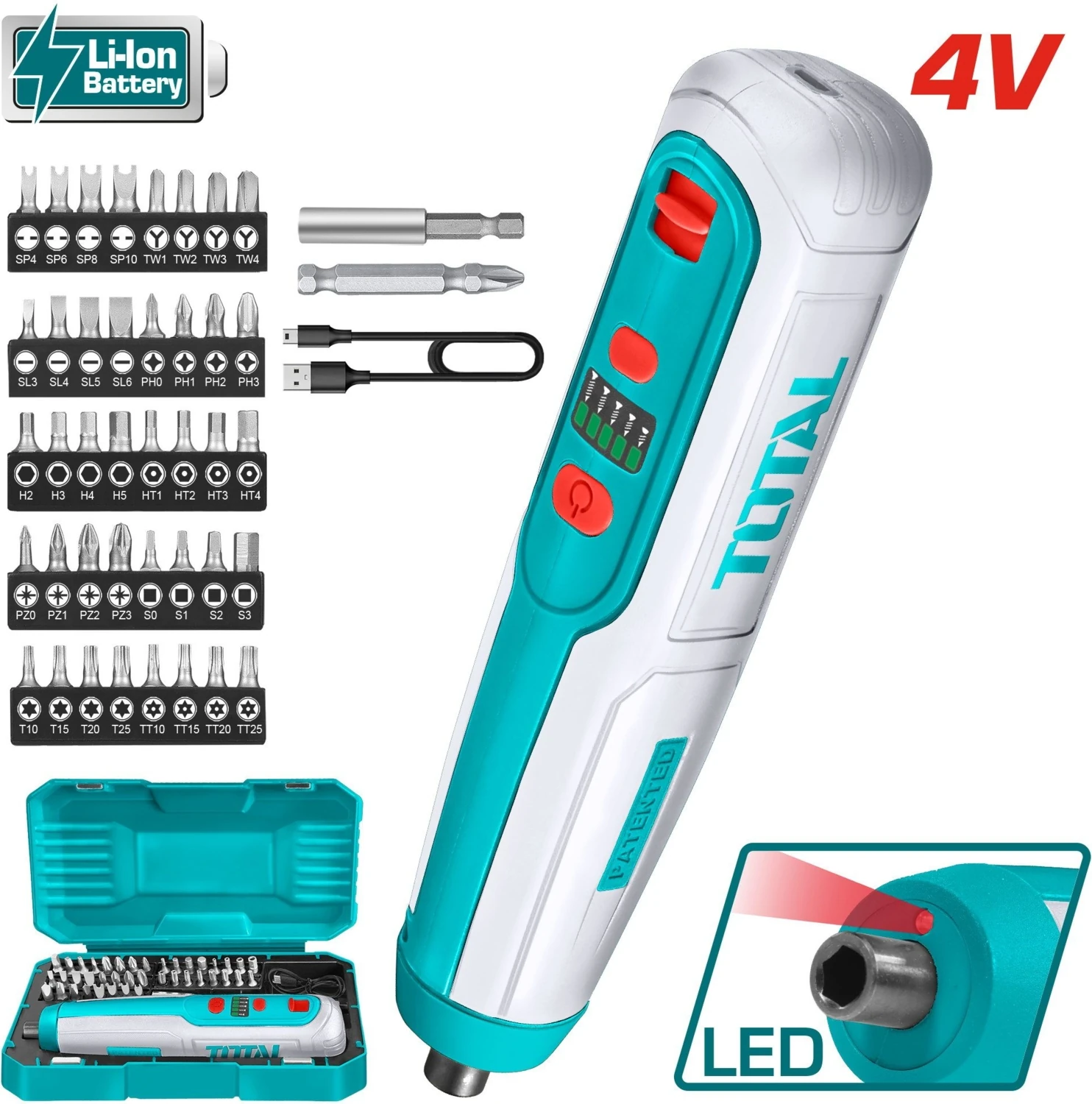 Lı-Ion Akülü Vidalama - TSDLI0403