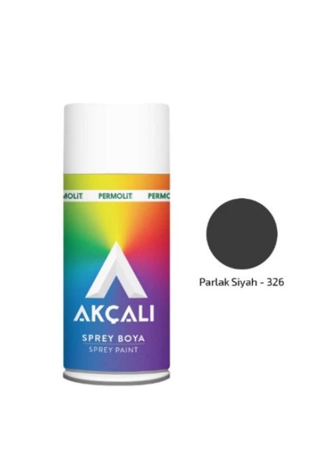 Permolit Parlak Siyah 326 Sprey Boya 400ml