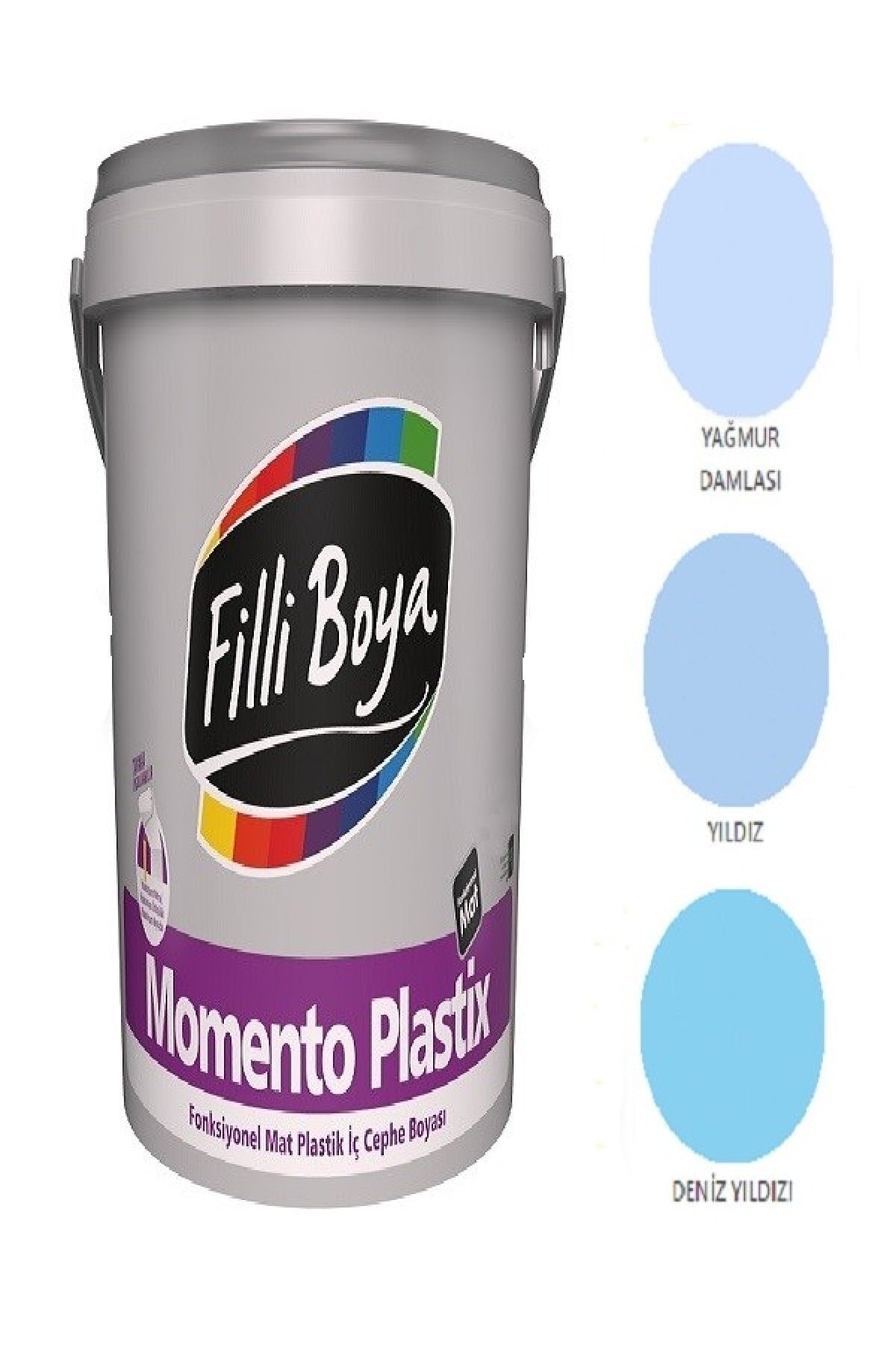 Momento Plastix Fonksiyonel Mat Plastik Iç Cephe Boyası 7.5lt (yıldız)