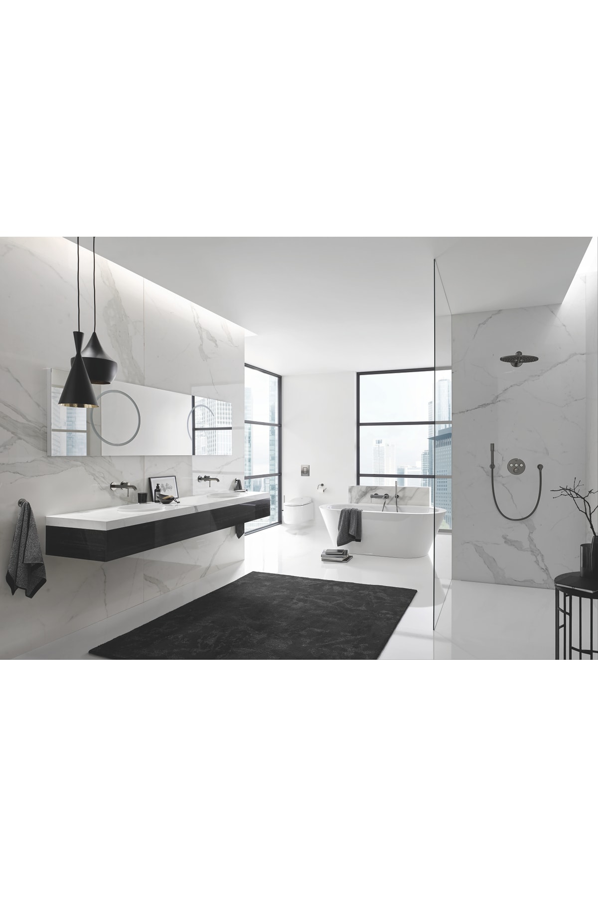 Gömme Rezervuar Kumanda Paneli ABS Br.Hard Grap. - 38732AL0