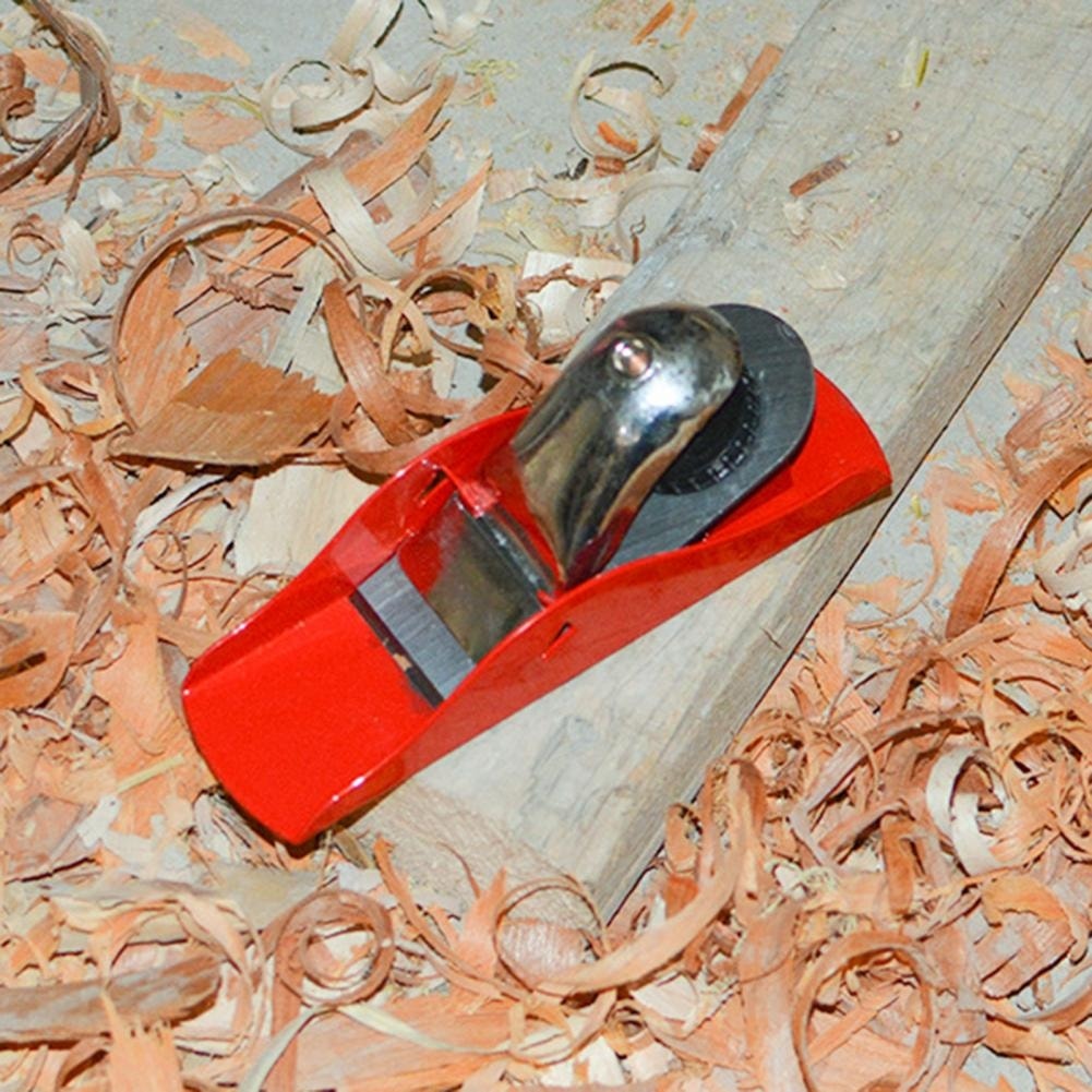 Mini Ahşap Ayrılabilir El Planya - Kırmızı (Yurt Dışından)