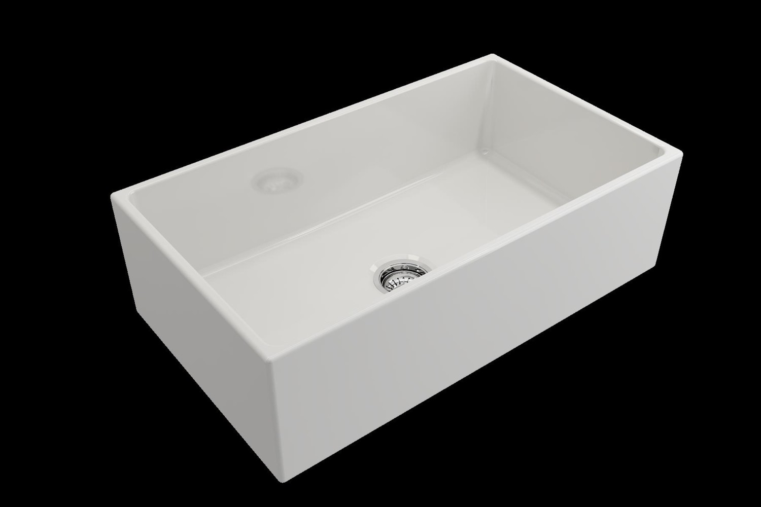 Bocchi Contempo Mutfak Eviyesi 84X48 cm Parlak Beyaz 1352-001-0120-03