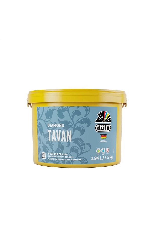 Klasik plast Silikonlu İç Cephe 6070 Fıstık 2.2 l + Diamond Tavan Boyası 3.5 Kg