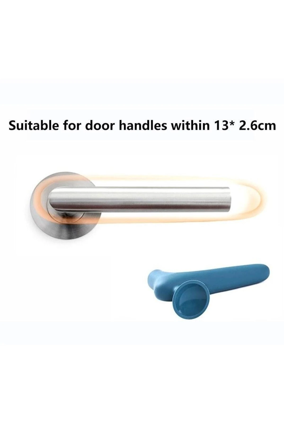 Silikon Kapı Kolu Stoperi Çocuk Güvenlik Aparatı Duvar Koruyucu Pencere Tutucu Stoper Duvar Koruyucu