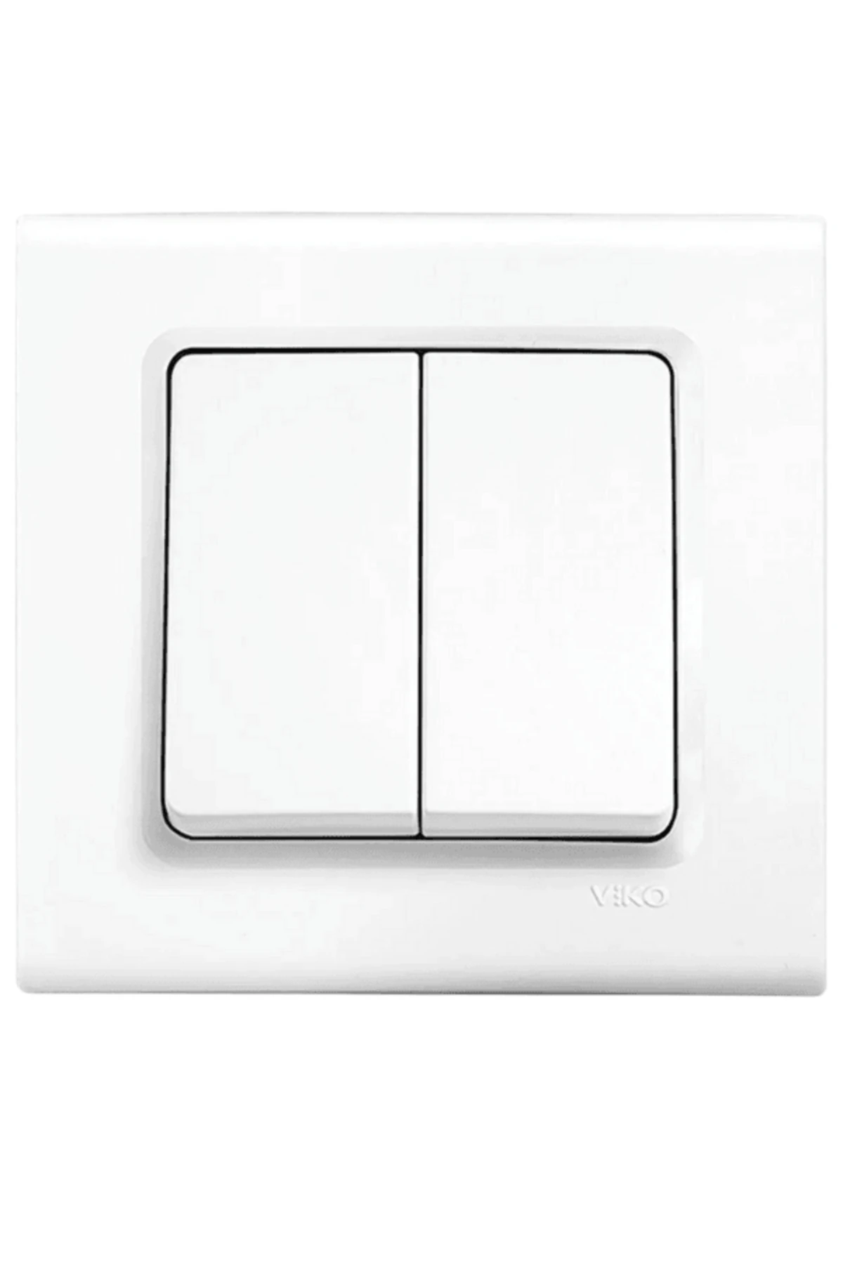 Viko Linnera Komütatör Beyaz 90440002 (Çerçeve Dahil) (2 Adet)