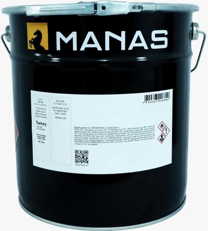 Manas Ala-70 Enamel Sentetik Boya Parlak 80 Gloss Beyaz