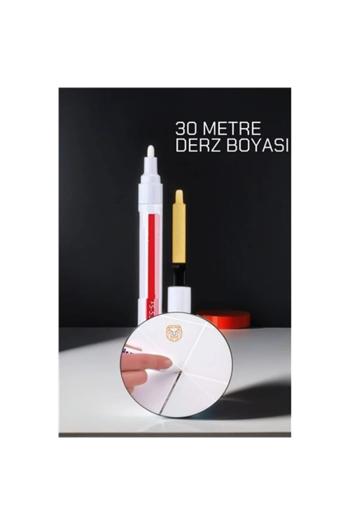 ModaCar BEYAZ Derz Boyası 30 Metre