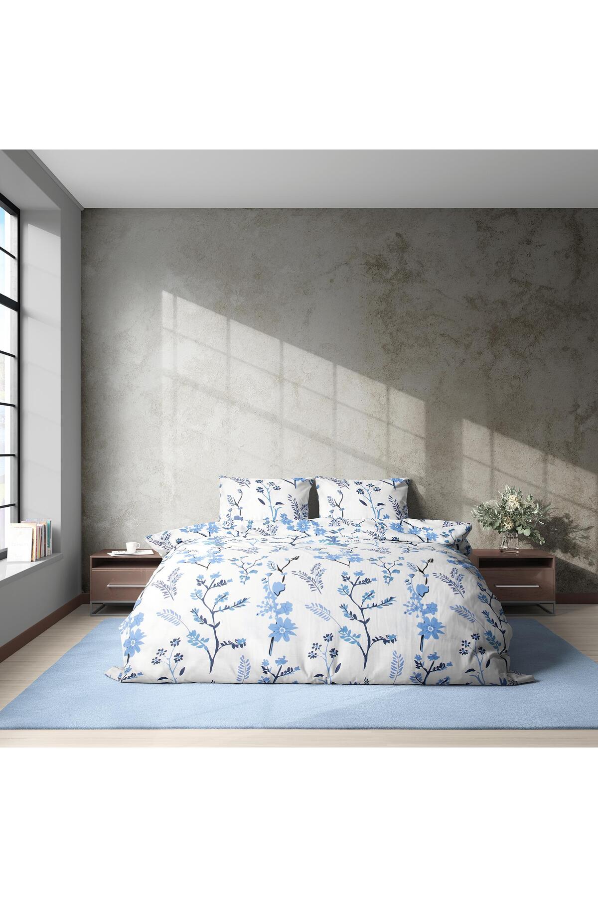 Cotton Collection Ranforce R Tek Kişilik Nevresim Takımı Bahar