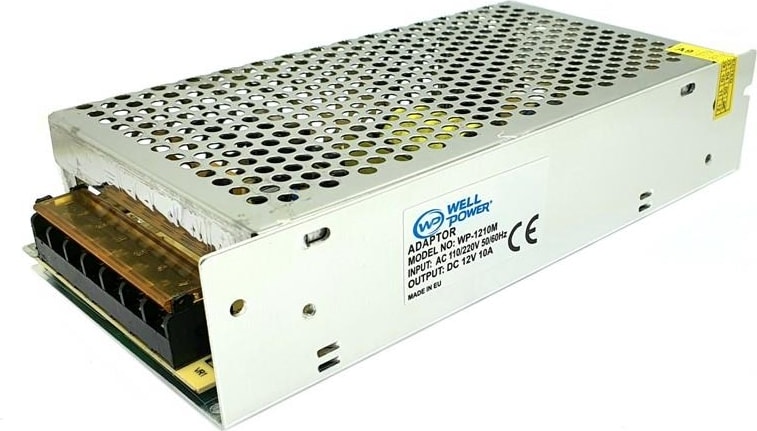 12VOLT 10AMPER Metal Kasa Adaptör