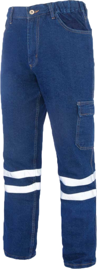Pantolon Sona Denim Mavi 02136 Gri 3xl