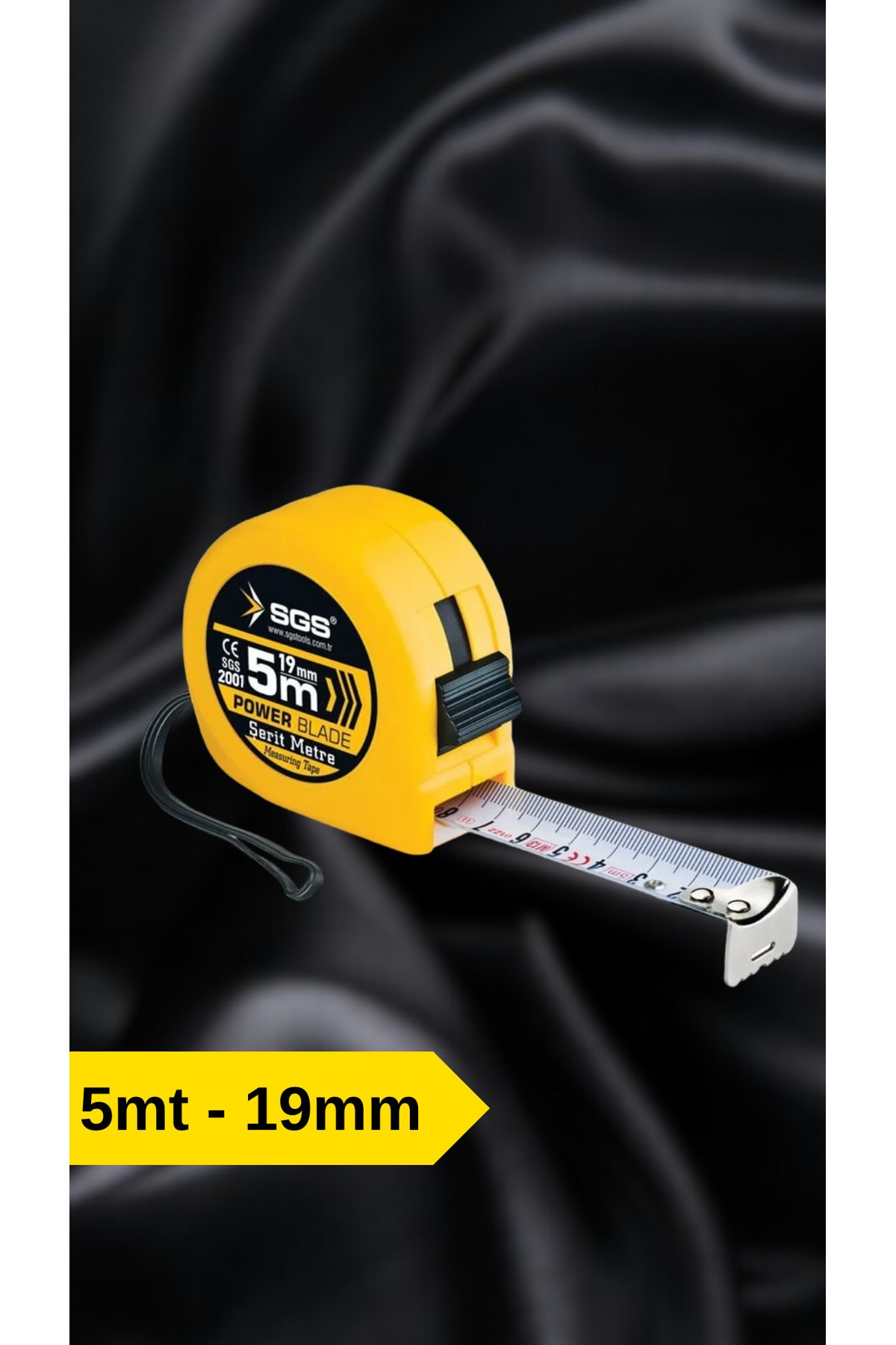 5mt 19mm Şerit Metre Ölçüm Aleti