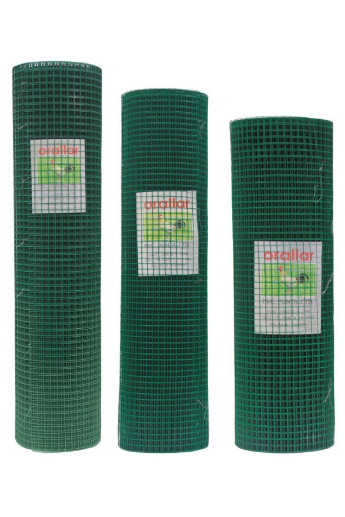 Pvc Kaplı Metal Bahçe - Kümes Teli Kalınlık=0,9mm En=1m Tel Aralığı=12mmx12mm-1 Metre