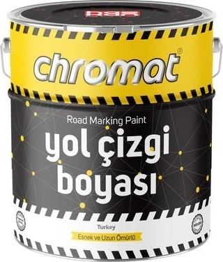 Chromat Yol Çizgi Boyası Kırmızı 2lt.