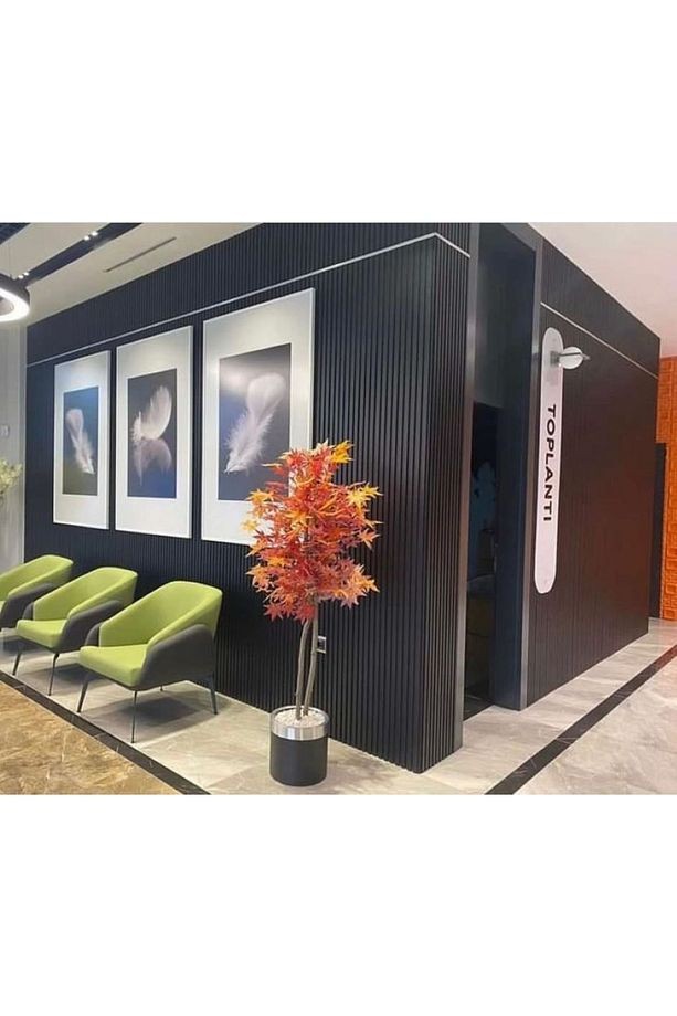 Akyürek Lb 3771 Model Soft Siyah Renk Dekor Profil Duvar Kaplama Panel Lambri