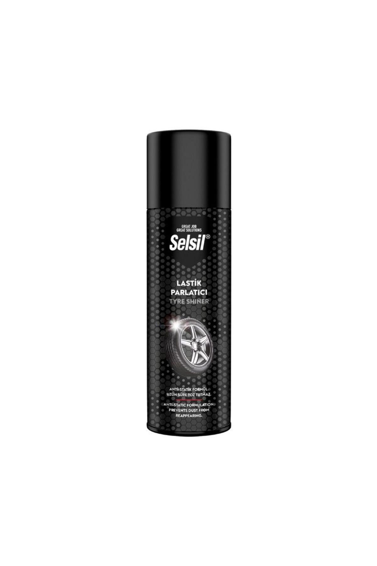 SELSİL Lastik Parlatma ve Temizleme Spreyi 500 ml.