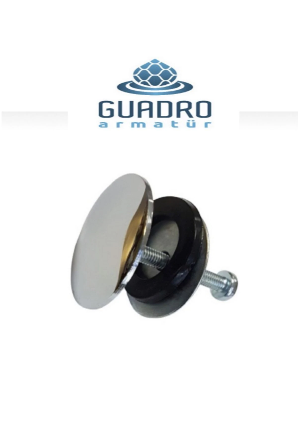 Lavabo Delik Tapası Krom