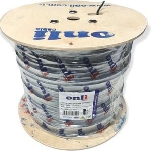 ON-5001 2+1 1x0,50 Mini Coax 2X0,50MM 500 Metre Cca Kamera Kablosu