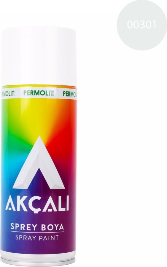 Sprey Boya Düz Parlak Beyaz 400ml