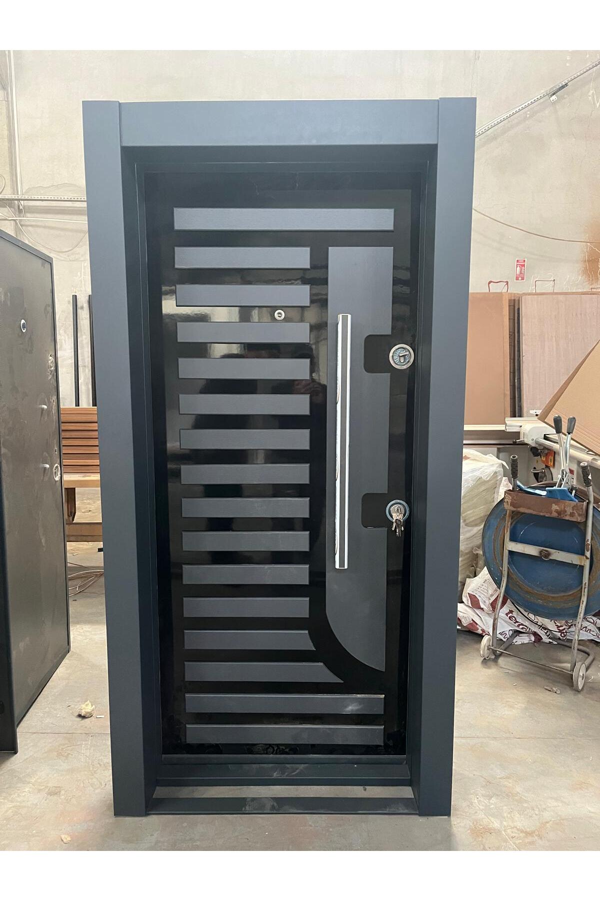 Pvc Yüzey Çelik Kapı Sol