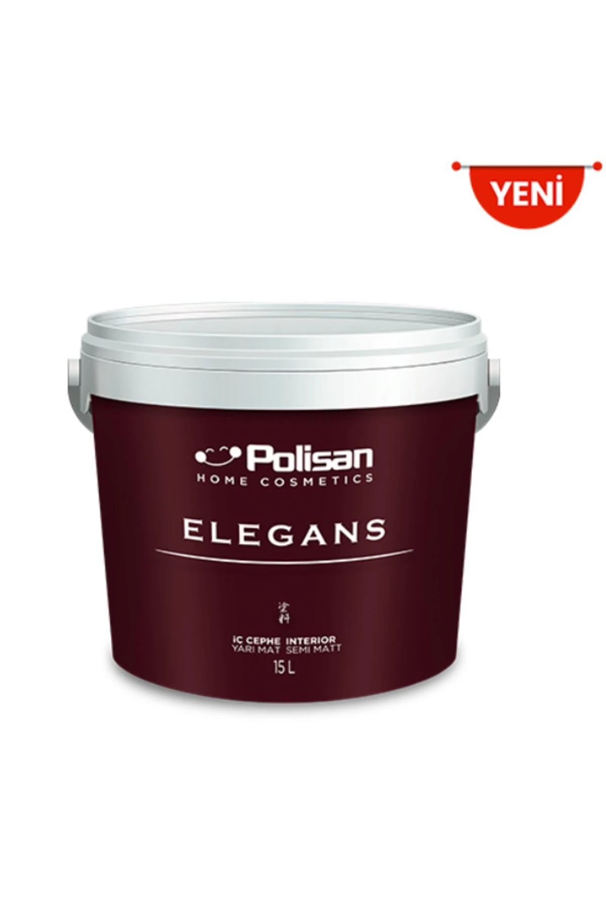 **yeni** Elegans Yarı Mat Tam Silinebilir Ve Yıkanabilir Iç Cephe Boyası 15lt-20kg