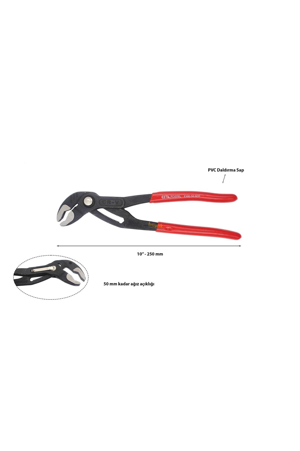 250 Mm Düğmeli Tip Papağan Pense E30q-54-0250