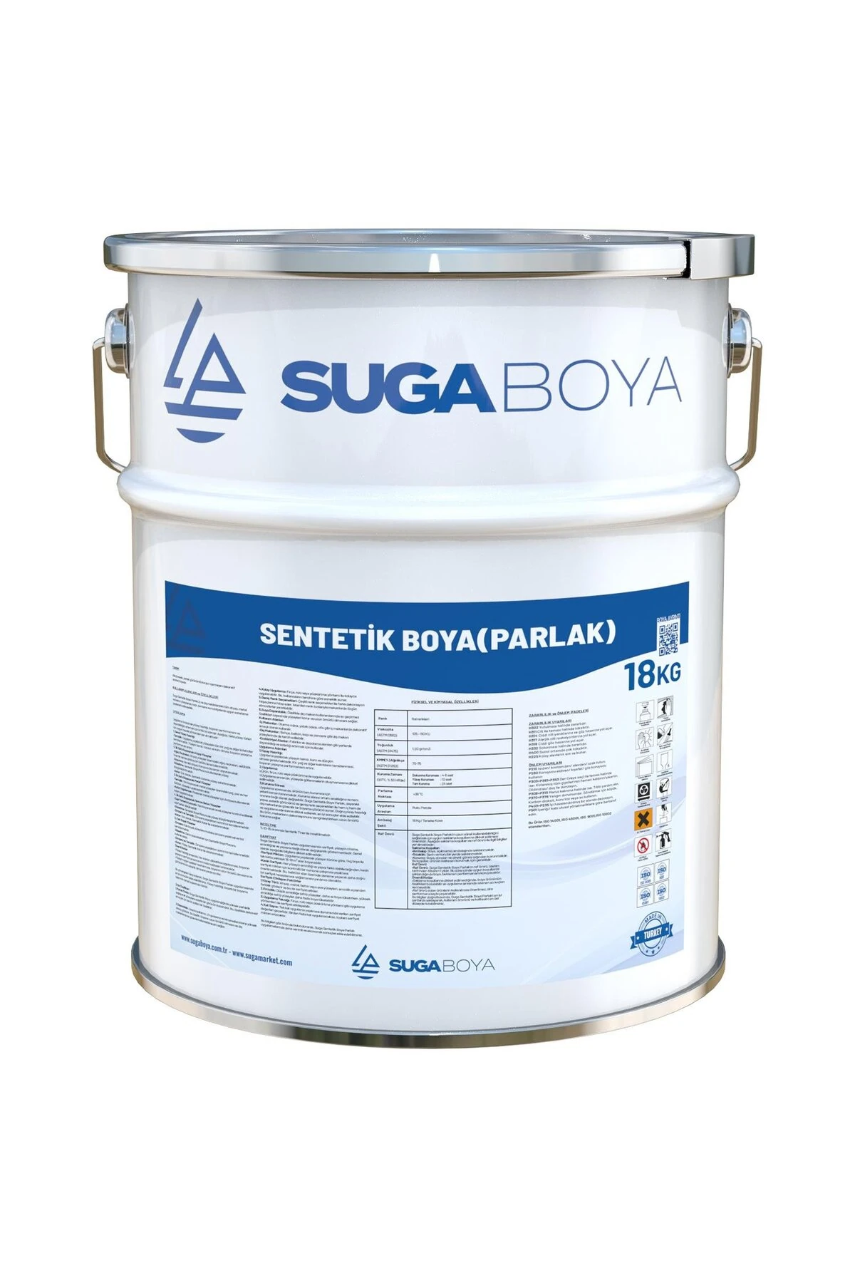 SENTETİK BOYA PARLAK 18 KG