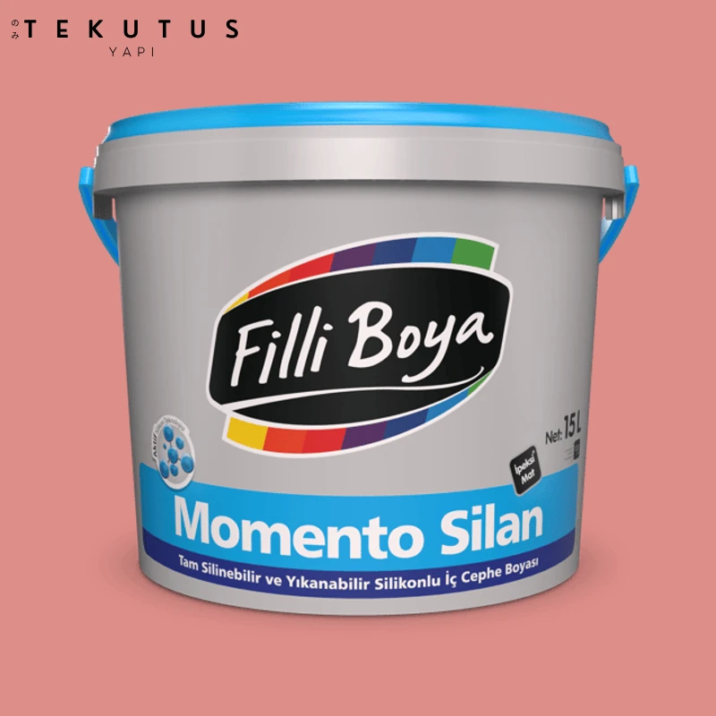 Momento Silan Silikonlu Iç Cephe Boyası 15 L Alev