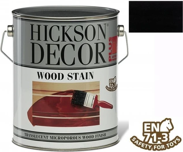 Hickson Decor Wood Stain 1 Lt Ebon