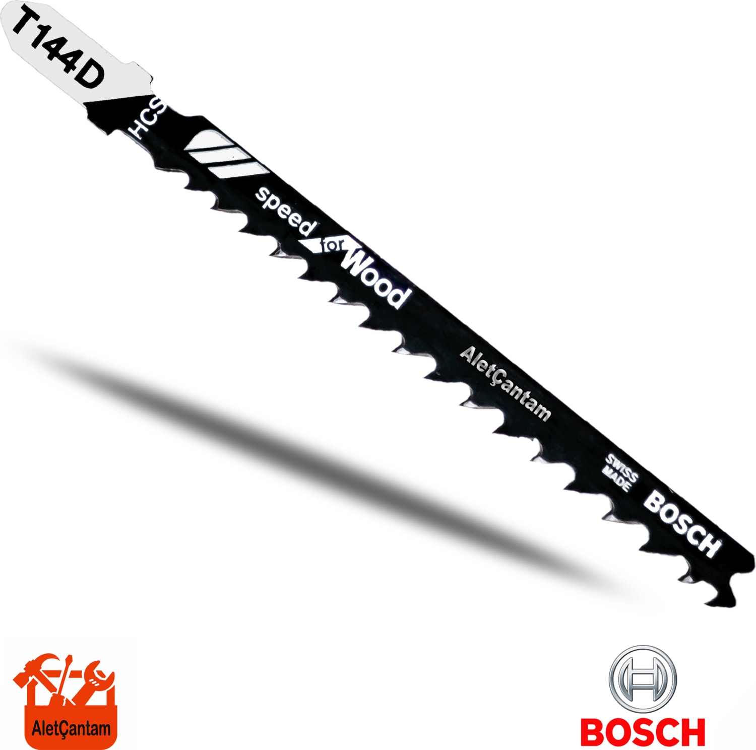 BOSCH T144d Dekupaj Testere Bıçağı Hcs Ahşap 100 Mm Dekopaj