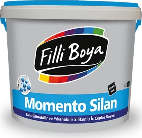 Momento Silan Tam Silinebilir ve Yıkanabilir Silikonlu Ipek Mat Iç Cephe Boyası 2.5 Litre Bozkır