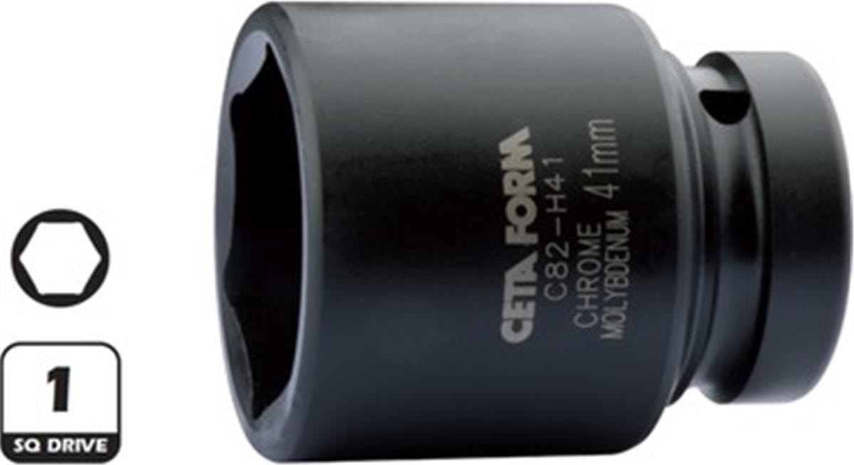 1"6 Köşe Havalı Lokma Anahtar-50 mm C82-H50