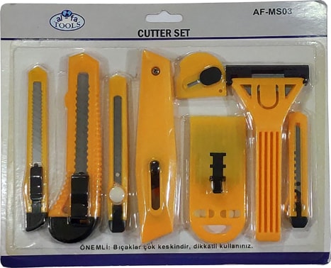 Maket Bıçağı Seti Af-Ms03