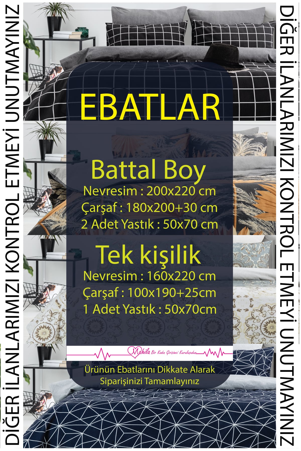 Battal Boy Lüks Pamuklu Nevresim Seti | Düğmeli Nevresim+Lastikli Çarşaflı+Yastık Kılıfı