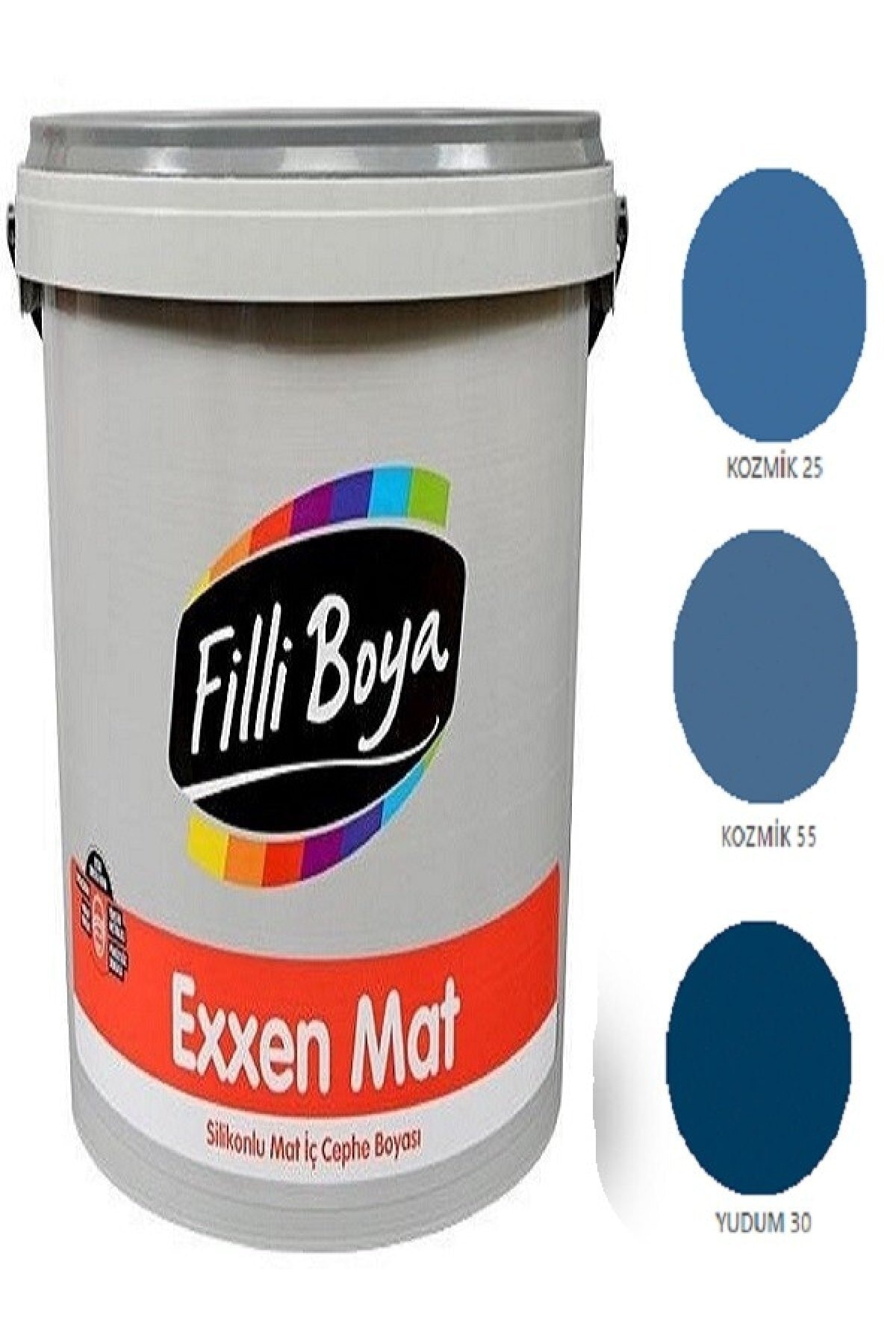 Exxen Mat Silikonlu Mat Iç Cephe Boyası 7,5lt (yudum 30)