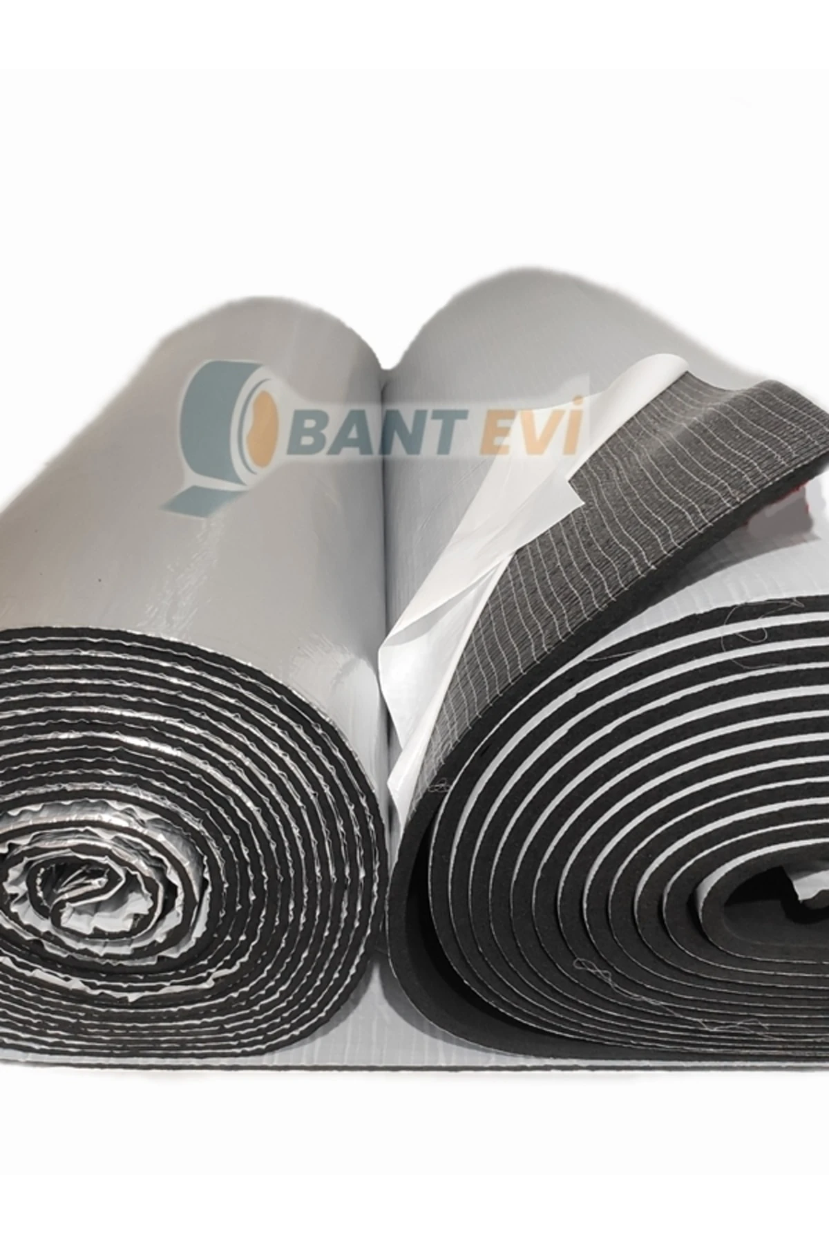 Kauçuk Izolasyon 13mm 120cm 16.8m2 Kendinden Yapışkanlı Elastomerik Kauçuk Köpüğü Yalıtım Levhası