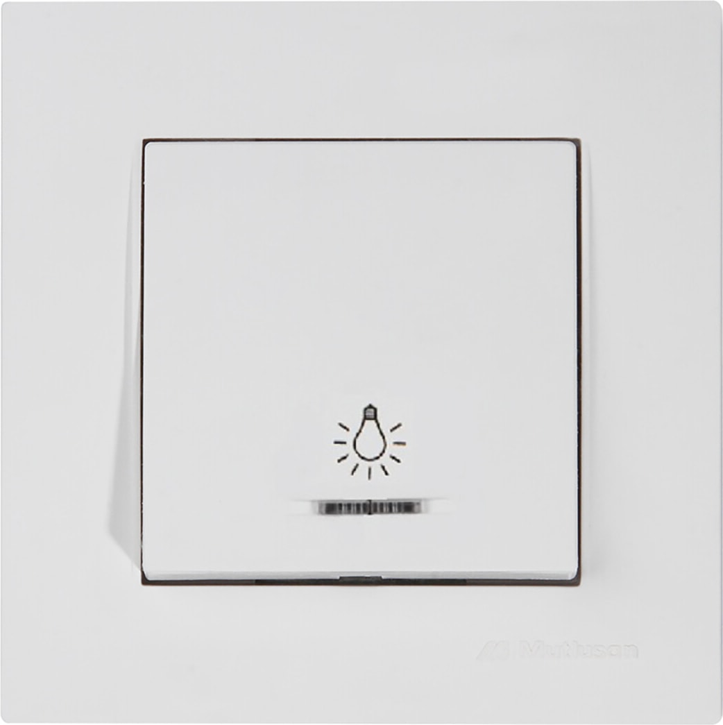 Rita Işıklı Çağırma (220V) (Vidalı) Beyaz