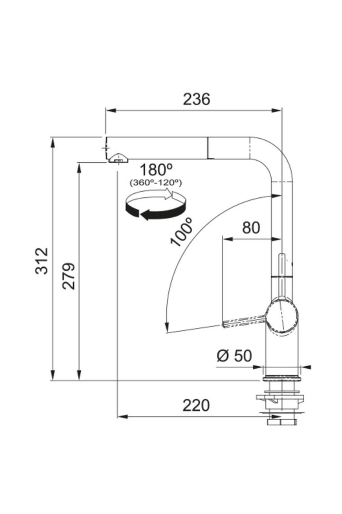 Maris MRG 210/110-52 Oyster Granit Evye ACTİVE PLUS DOCCİA 2.0 Batarya COMFORT Sıvı Sabunluk
