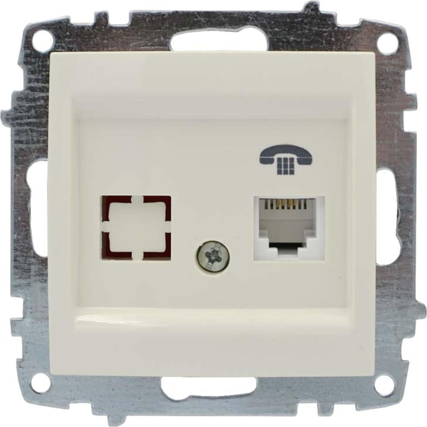 Zena Mek Krem 1RJ11 Telefon Prizi (5 Adet)