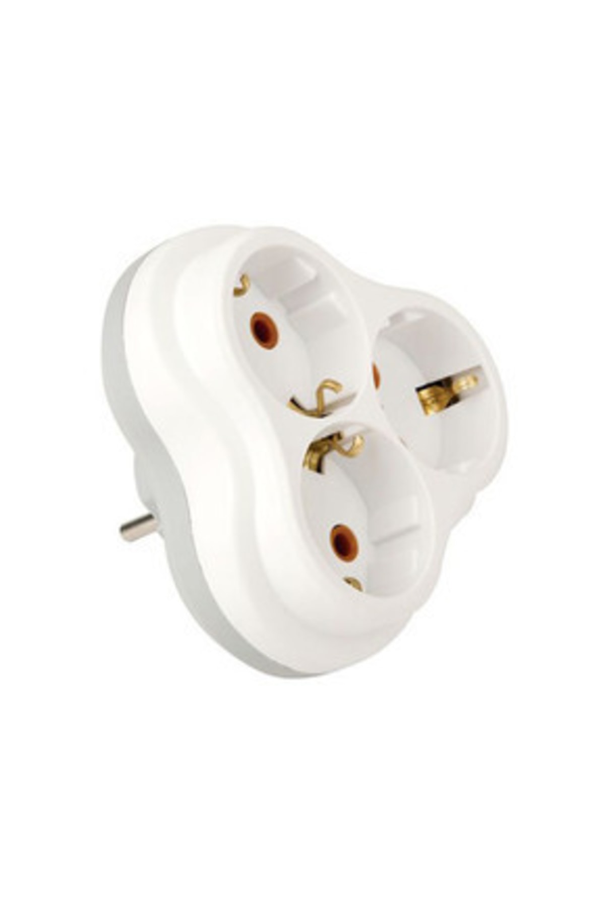 Nilson 3'lü Golyat (yonca Tip) Topraklı Fiş Priz