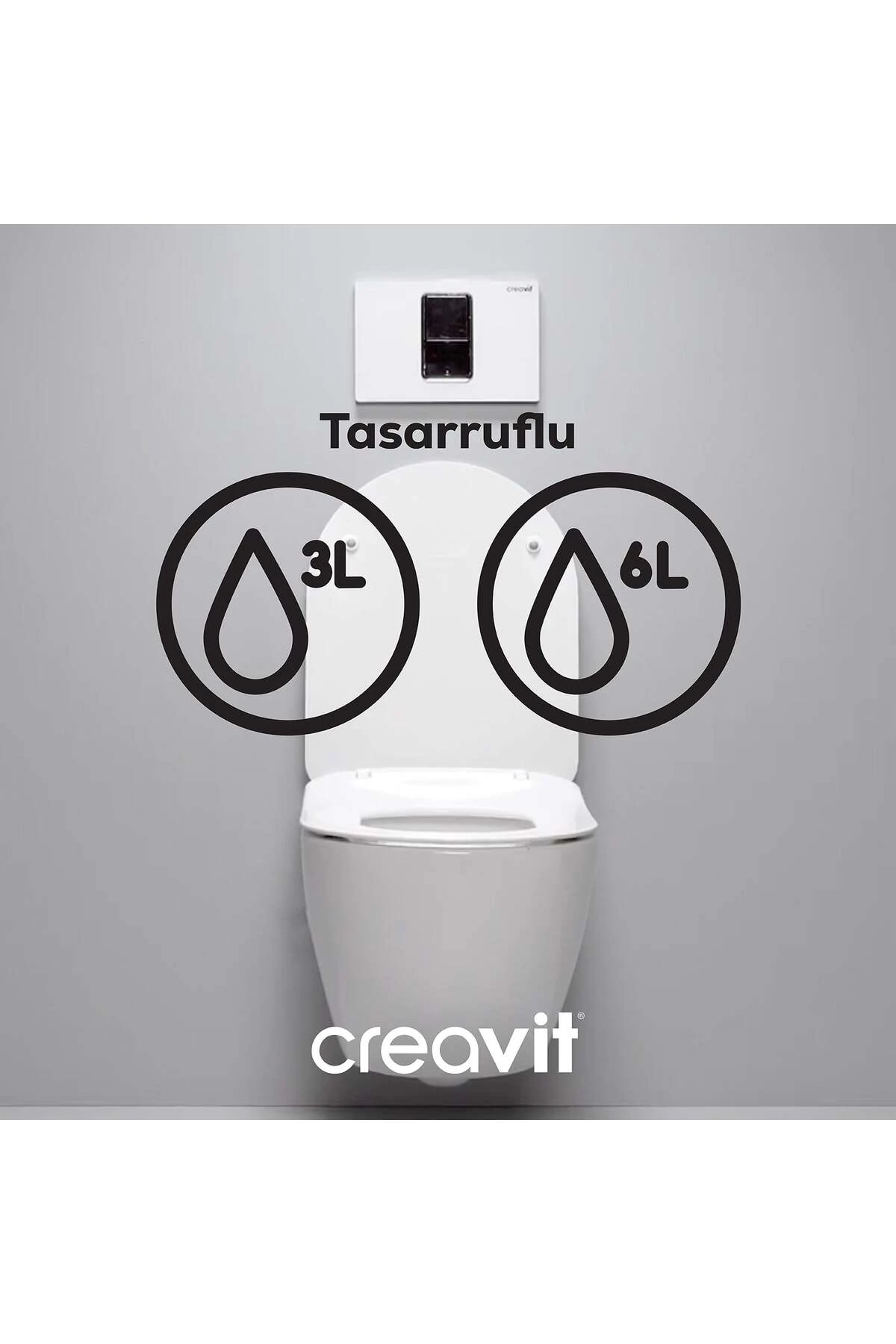 Terra Mat Cool Grey Boyalı Kumanda Paneli