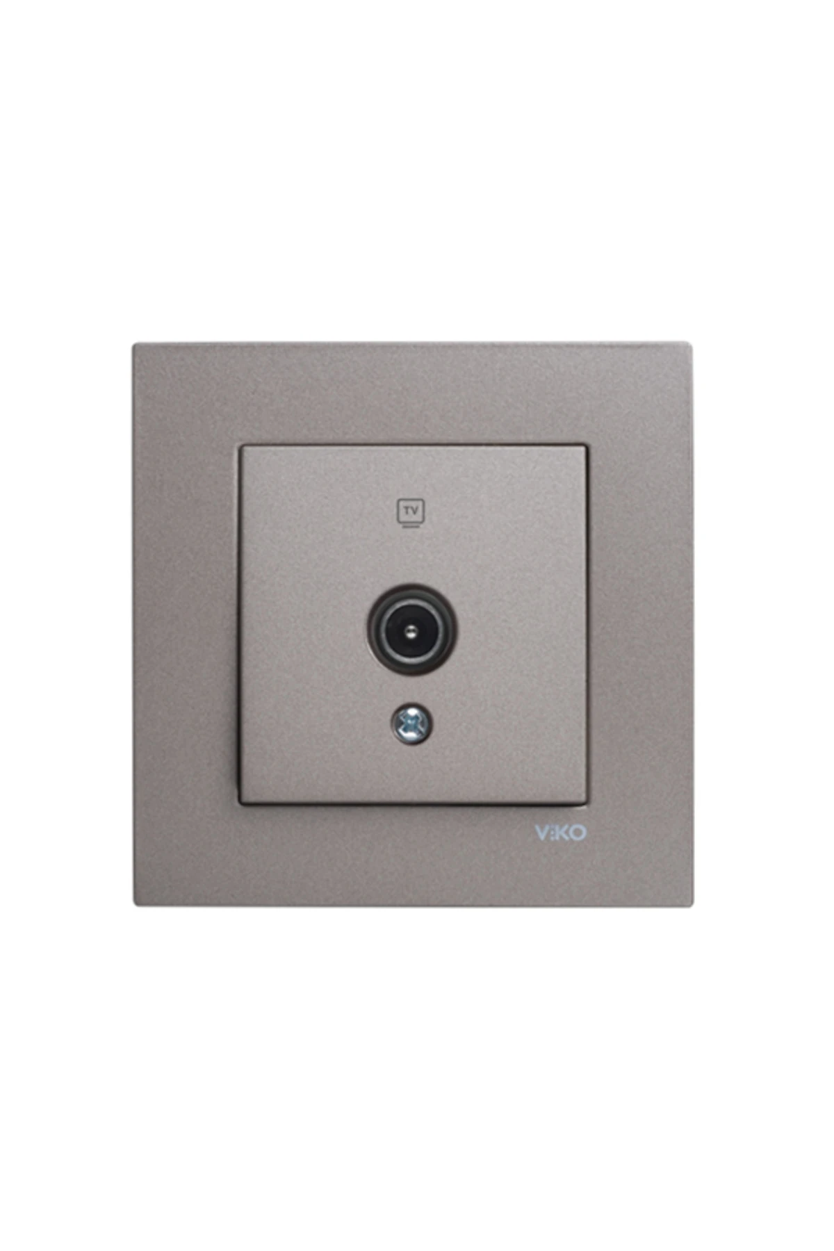 NOVELLA TV PRİZİ SONLU ANTRASİT (ÇERÇEVE DAHİL)