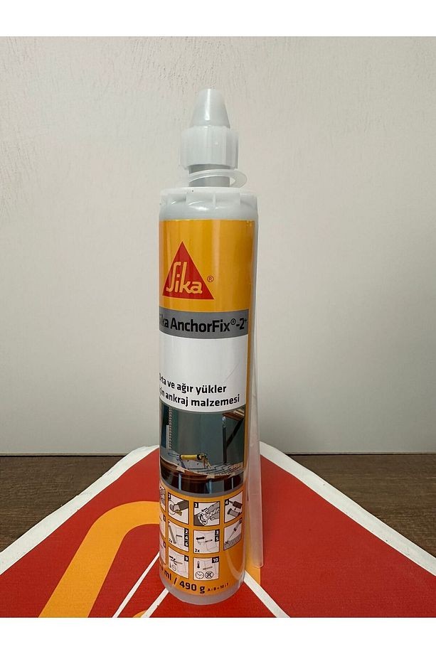 AnchorFix-2+ ORTA VE AĞIR YÜKLER İÇİN ANKRAJ MALZEMESİ 300ml/490gr Kartuş Gri